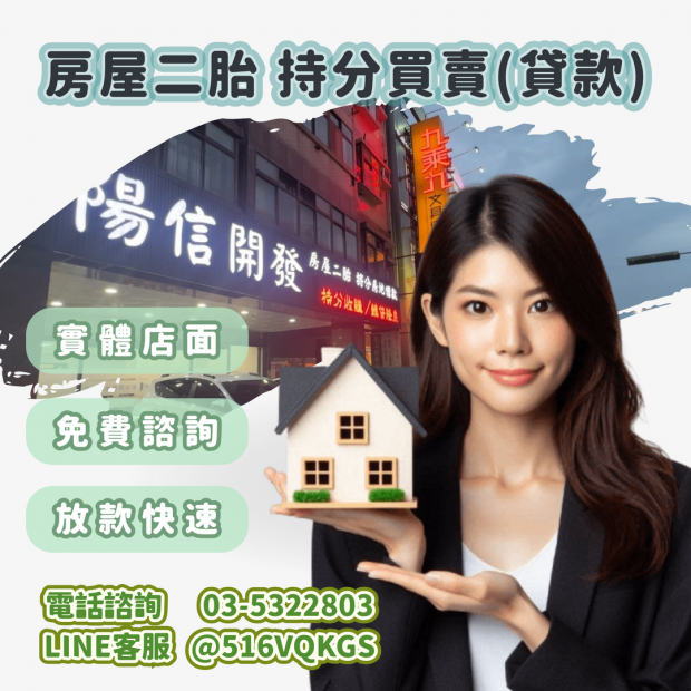 桃園觀音區二胎貸款案例分享｜陽信開發助您快速解決資金需求