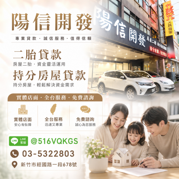 桃園房屋二胎推薦｜桃園民間二胎案例解析，桃園房地二胎快速融資方案｜陽信開發