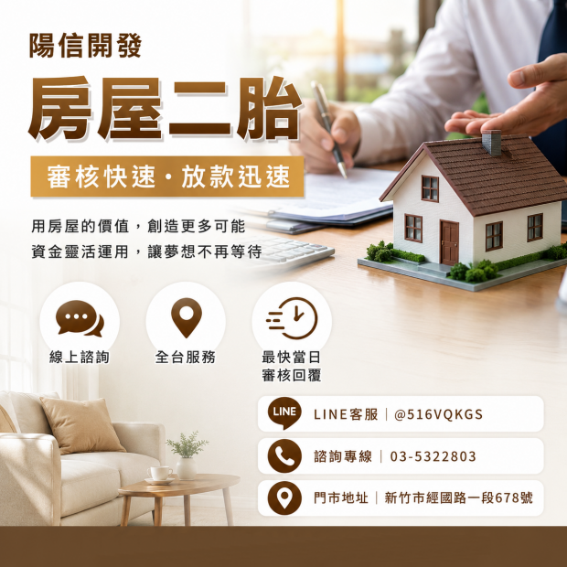 苗栗房屋二胎申請攻略｜苗栗二胎貸款快速核貸、不查聯徵，苗栗二胎房貸成功案例分享